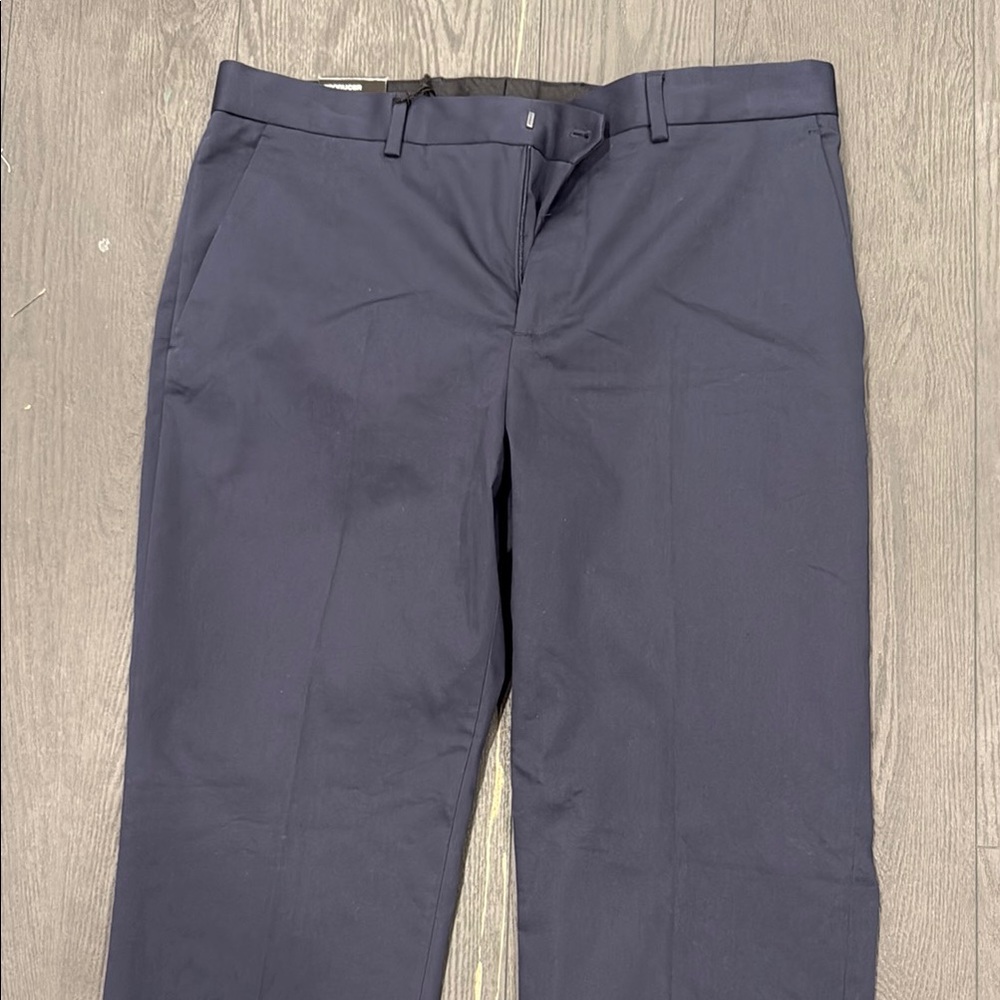 Men's Navy Blue Dress Pants